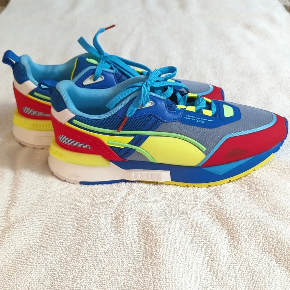NWOT Puma Mirage Tech Raceway Jr Size 8 - Picture 5 of 10